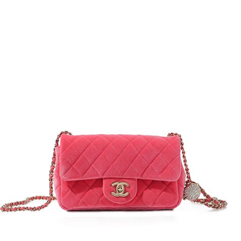 chanel pink mini flap celebrity|chanel mini flap sotheby's.